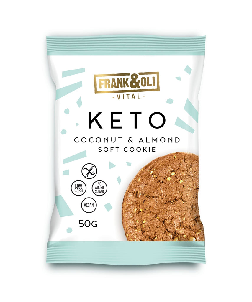 Keto kokosų ir anakardžių sausainis FRANK&OLI,  50g