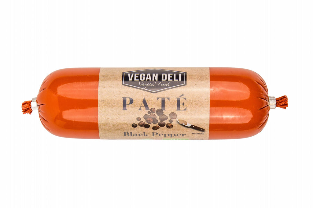 Ekologiškas veganiškas paštetas VEGAN DELI Pate, su juodaisiais pipirais, LT-EKO-001, 150g