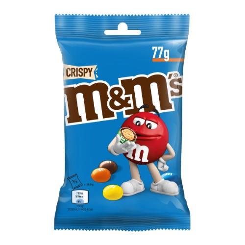 Dražė M&M's Crispy, su traškiu įdaru, 77g