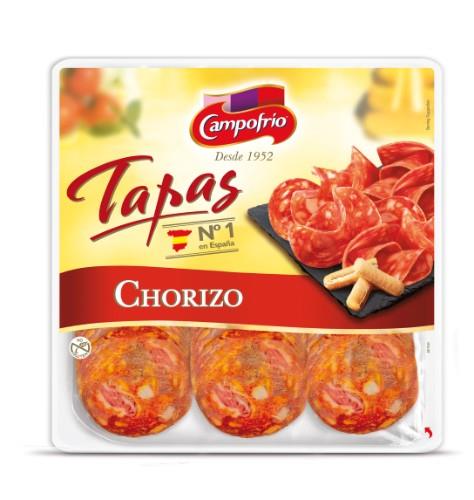 Vytinta dešra CAMPOFRIO, Chorizo, pjaustyta, I r., 300g