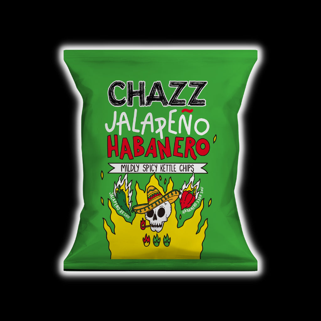 Bulvių traškučiai CHAZZ su Jalapeno habanero paprika, 50 g