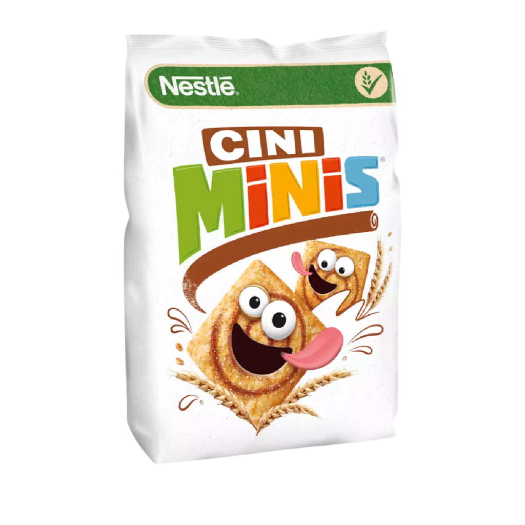 Pusryčių dribsniai  NESTLE, Cini Minis, su cinamonu, 450g