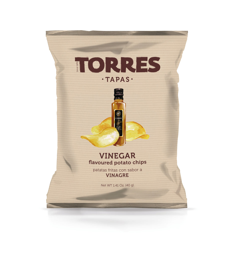 Bulvių traškučiai TORRES, acto skonio, 40g