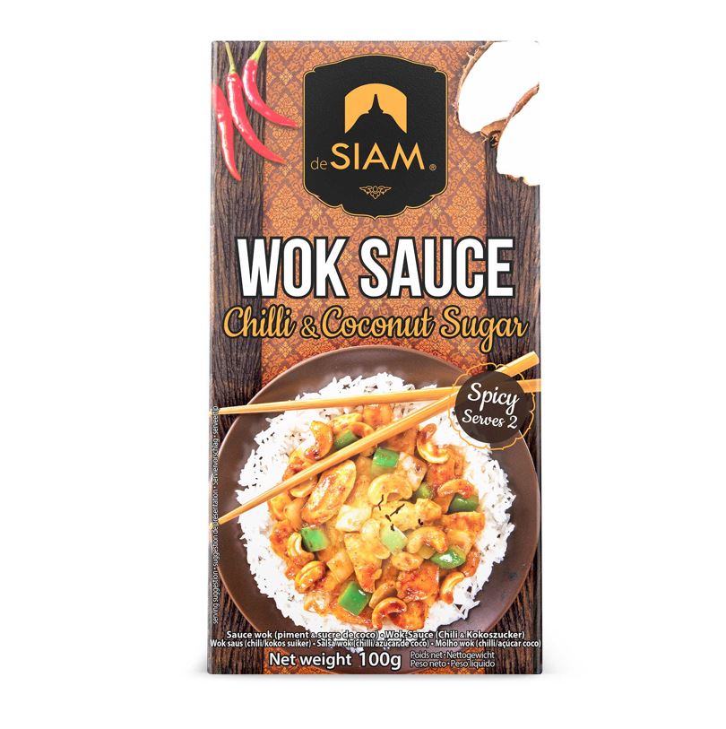 WOK padažas DESIAM, Chilli Coconut Sugar, 100g