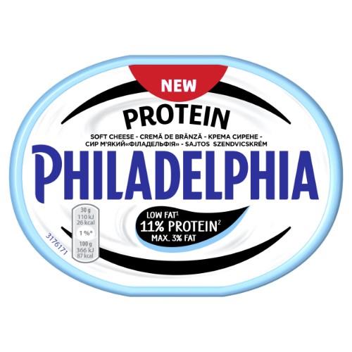 Tepamasis sūris PHILADELPHIA Extra Protein, 175g