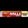 Becukriai kolos skonio ledinukai HALLS, su vitaminu B6 ir kofeinu (0,1%), su saldikliais, 32 g