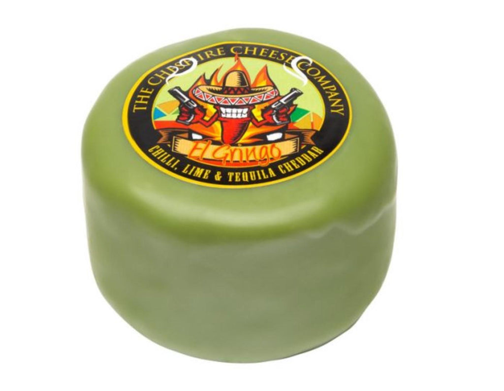 Sūris Cheddar El Gringo Tequila, Lime & Chilli, 200g