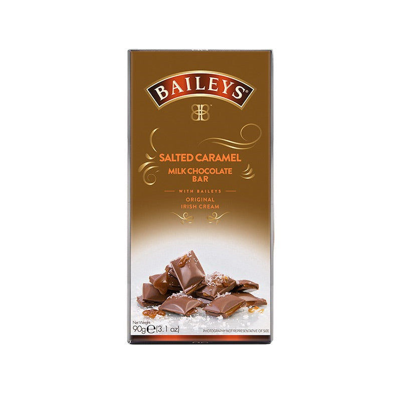 Pieniškas šokoladas BAILEYS, su sūdyta karamele, 90 g