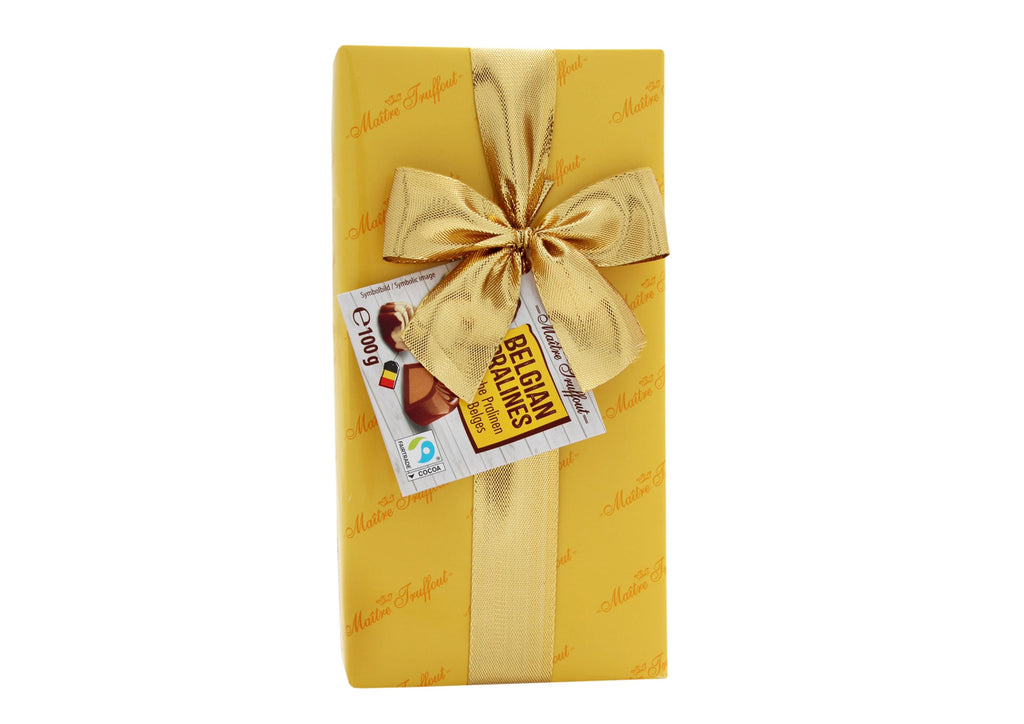 Saldainių dėžutė MAITRE TRUFFOUT, BELGIAN PRALINES, 100 g