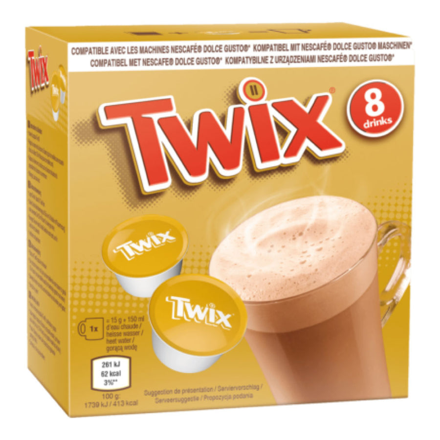 Kakavos kapsulės TWIX, 8 x 15g