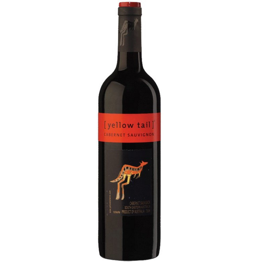 Australijos vynas YELLOW TAIL Cabernet Sauvignon, raudonasis, sausas, 13%, 750 ml