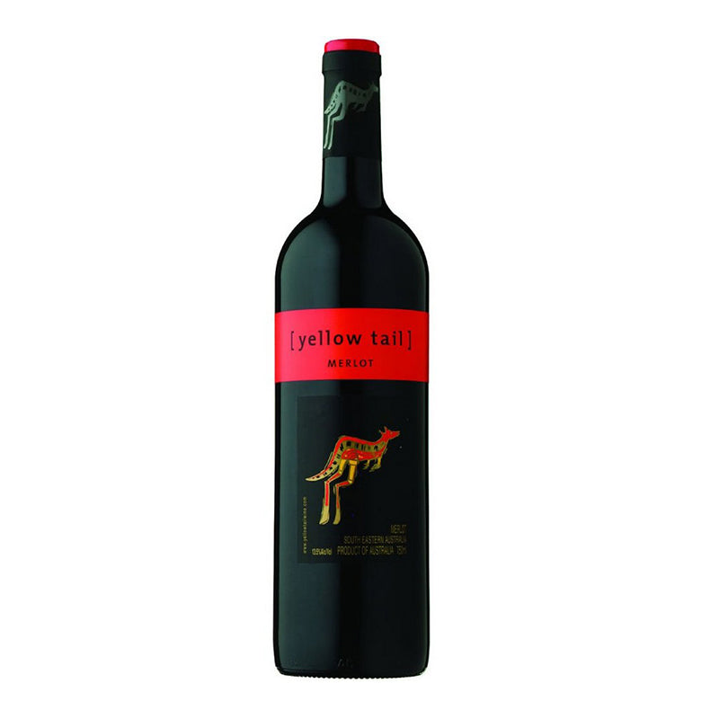 Australijos vynas YELLOW TAIL Merlot, raudonasis, sausas, 13%, 750 ml