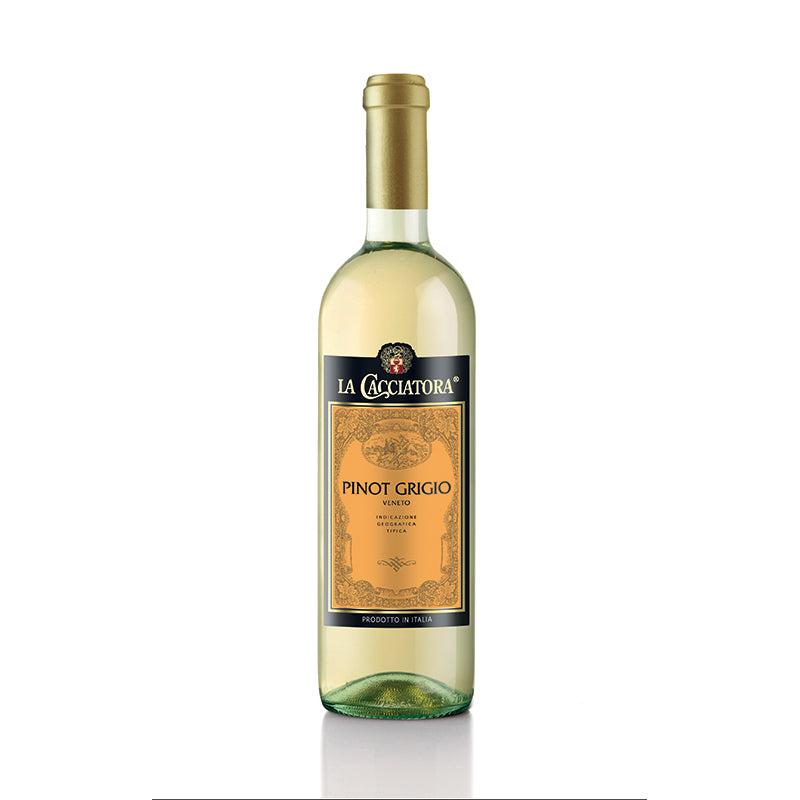 Vynas LA CACCIATORA Pinot Grigio, baltasis, sausas, 12%, 0.75 l