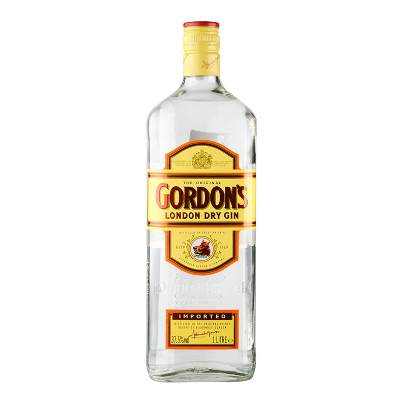 Džinas GORDON'S LONDON DRY, 37,5%, 1 l