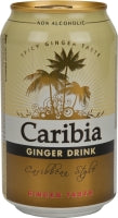 Alus GINGER BEER Caribia, nealkoholinis, 0,33 l, skardinė D