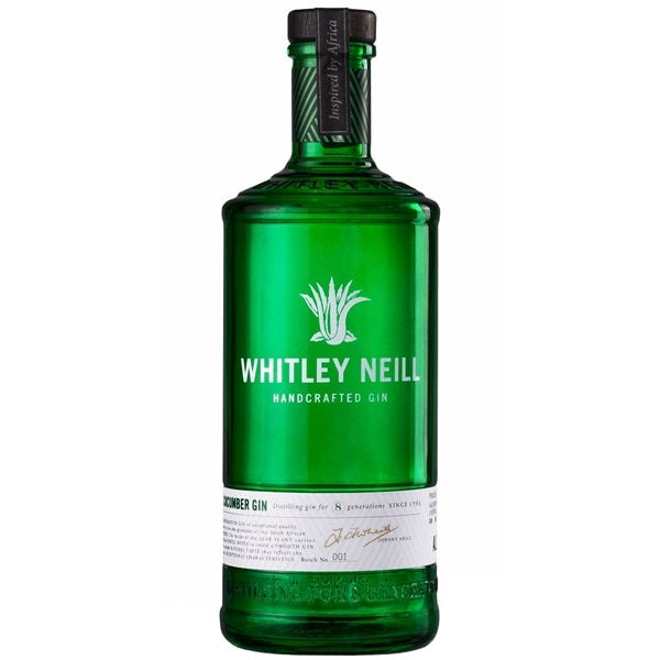 Džinas WHITLEY NEILL Aloe & Cucumber, 43%, 0,7 l