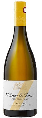 Vynas CHEMIN DES LIONS, Oak Chardonnay, IGP, baltas, sausas, 13%, 0.75l