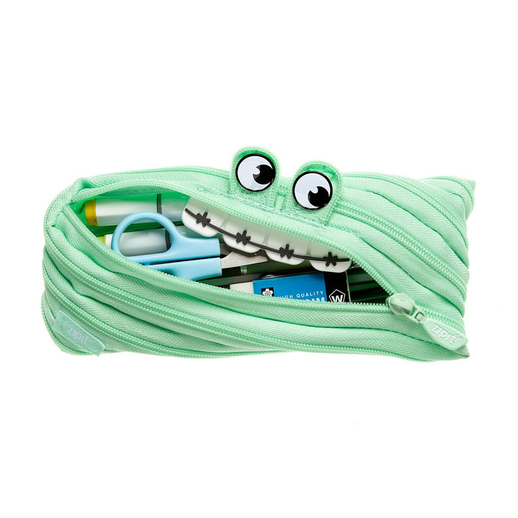 Penalas-pieštukinė ZIPIT Gorge Monster Pouch, GO-4, Mėtinės spalvos.