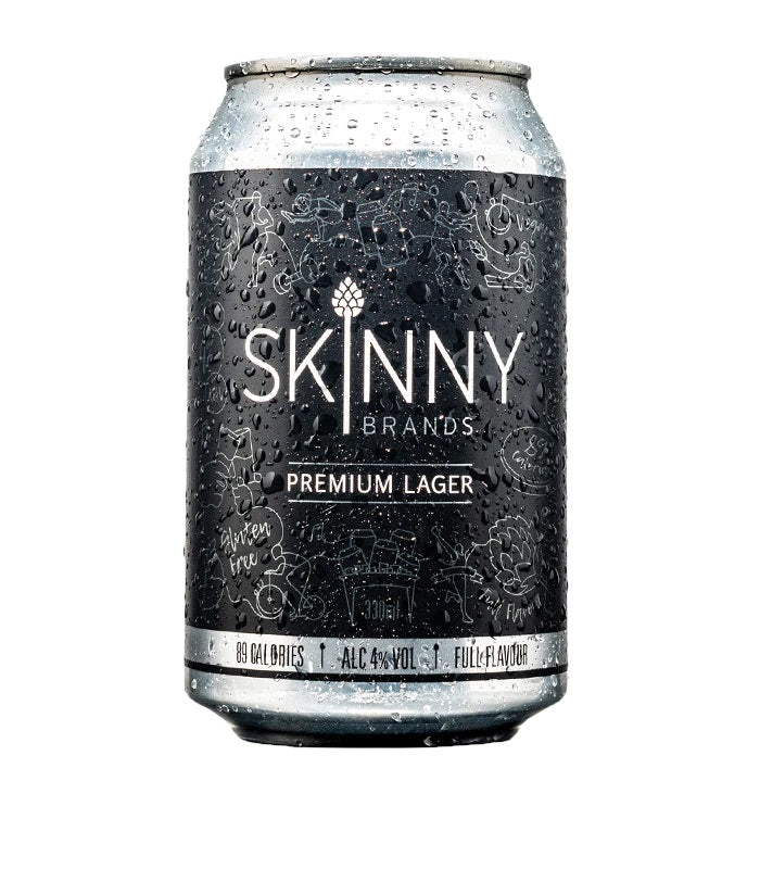 Alus SKINNY LAGER, 4%, 0,33l, skardinė, D