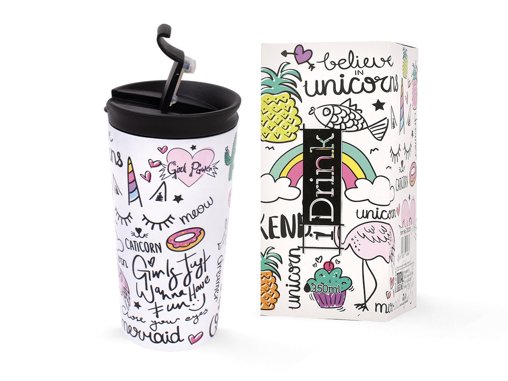 Nerūdijančio plieno puodelis Itotal UNICORN, 350ml